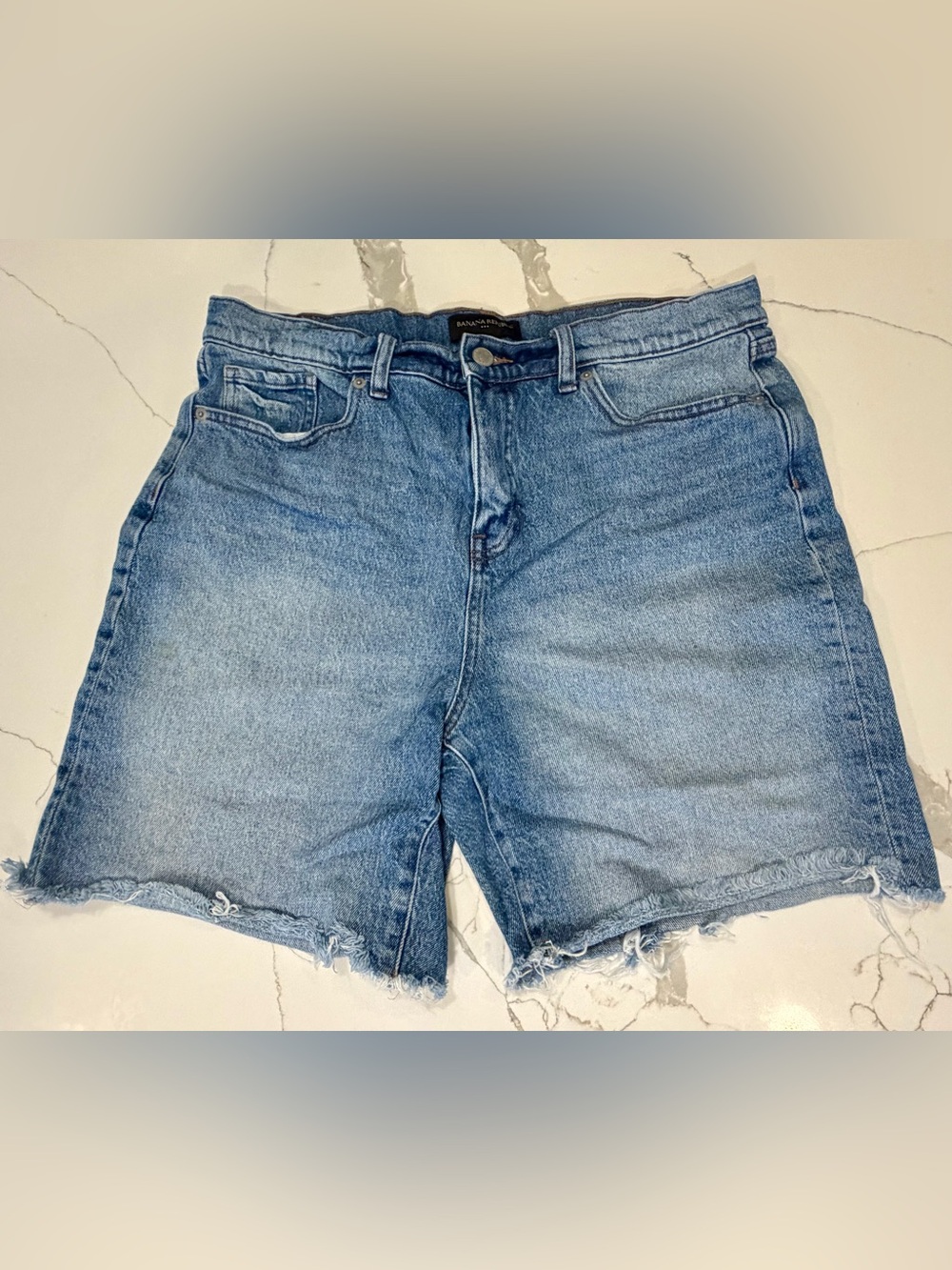 Banana Republic Women’s Light Wash Denim Cutoff Shorts